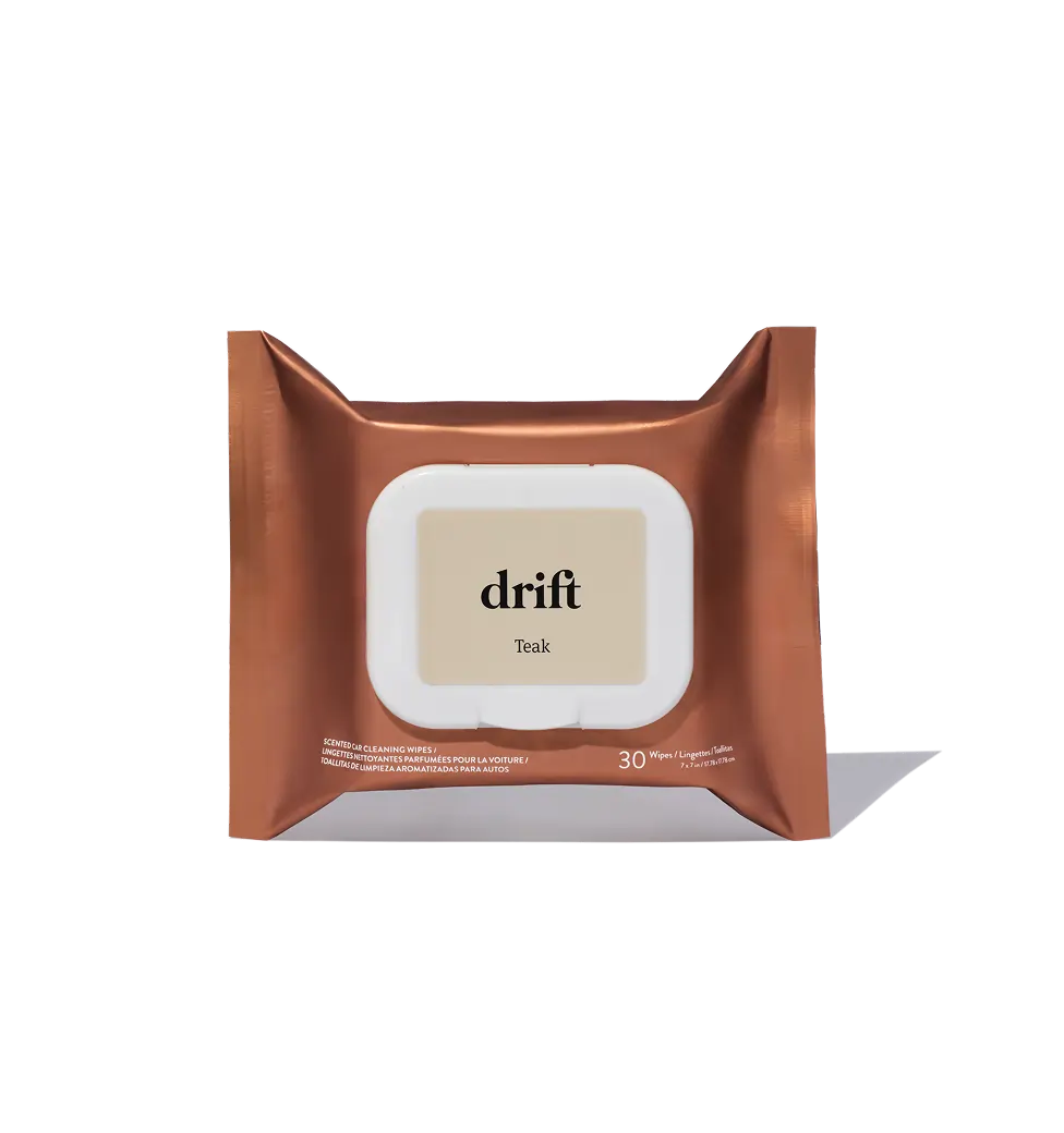 Scented Car Wipes Teak