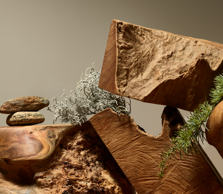 Stone Car Freshener Teak